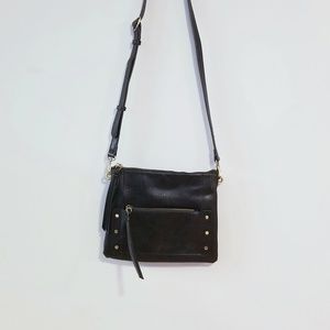 Black crossbody bag.
